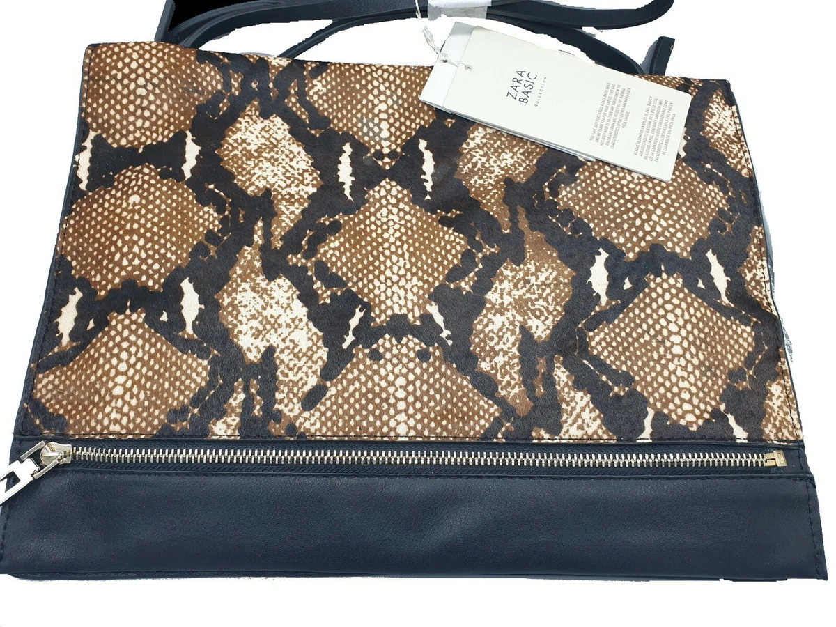 Zara snake print bag new arrivals