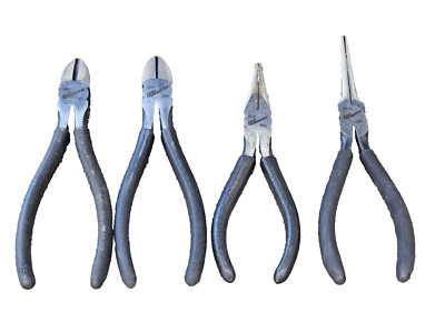 4 ProAmerica Pro America Snips Wire Cutters Needle Nose Pliers 5013 5004 5012