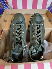 Converse All Star A-Cold-Wall Chuck Taylor Military Green Canvas Sneakers