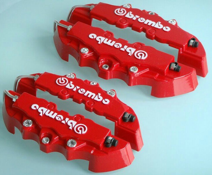 4 BREMBO TWEEZERS BRAKE CAPS TWEEZERS COVER Red Bembro Embro Embellishing Cases, cubre pinzas brembo - Vimarsana News