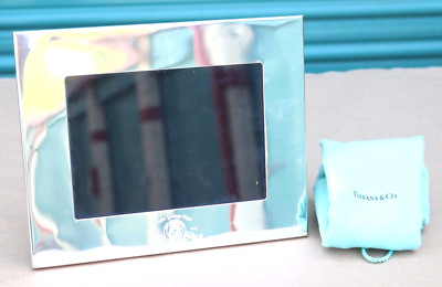 Tiffany Collection フォトフレーム 5x7 TIFFANY & CO. PEWTER PICTURE PHOTO FRAME MIRRORED MGM MOVIE STUDIO