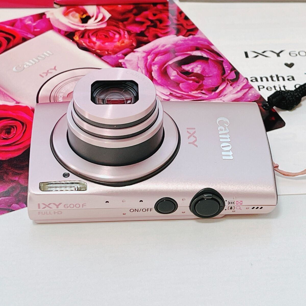 Canon IXY 600F Pink Samantha Thavasa Limited Digital Camera Canon IXY 600F Pink Samantha Thavasa Limited Digital Camera