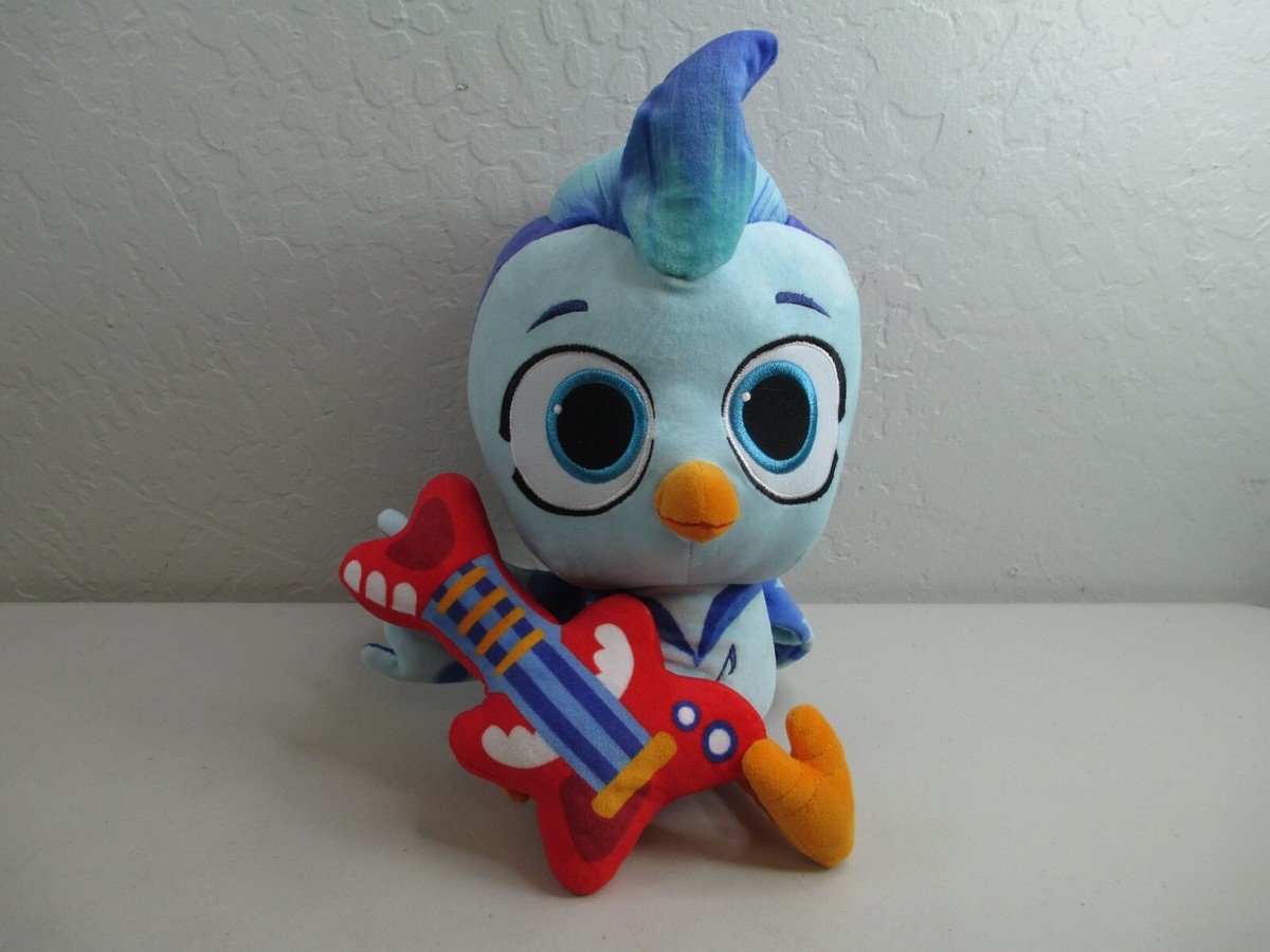 Do Re Mi Feature plush bird with guitar stuffed animal toy