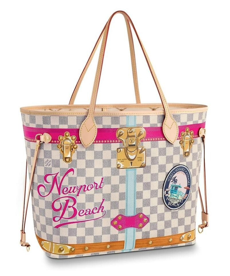 【希少】 LOUIS VUITTON Damier Azur Neverfull MM トートバッグ s-l1200.jpg