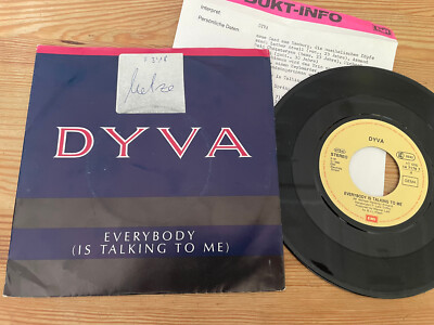 7'' Pop Dyva   Everybody (Is Talking To Me) (2 Song) EMI REC + presskit StoC