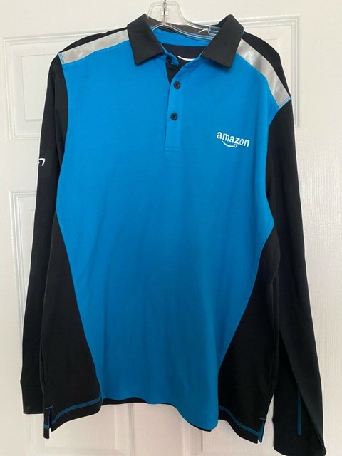 Amazon Prime Employee Polo Shirt Uniform Mens Size Large L ...