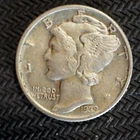 1939 **P**  MERCURY HEAD SILVER DIME***NICE COIN*** FREE SHIPPING X6879