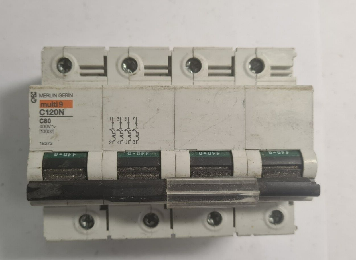 Circuit Breaker 400V merlin gerin Multi 9 C120N C80 eBay