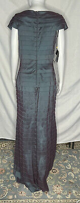 NWT Tadashi Shoji Gown Dress 6 Long Purple Blue Iridescent NWT Tadashi Shoji Gown Dress 6 Long Purple Blue Iridescent