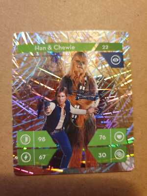 Star Wars Sammelkarten Holo Nr. 22