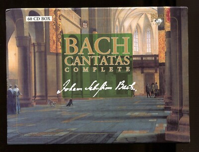 Bach, 60 CD-Box, Cantatas Complete, Netherlands Bach Colleg., Holland Boys Choir