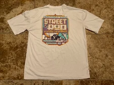 NSRA STREET RODS NATIONALS GRAPHIC T-SHIRT ( MENS LARGE ) PREOWNED