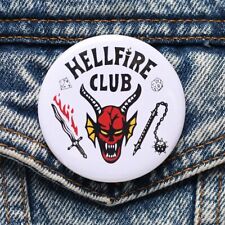 Stranger Things 4 Pin-Back Buttons 5-Pack Hellfire Club