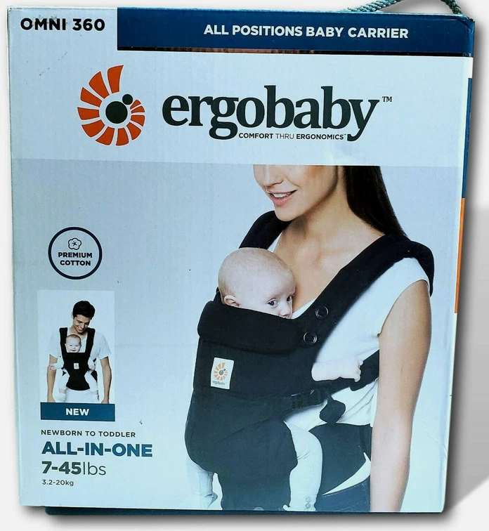 Ergobaby BCS360PMIDBLU Omni 360 - 午夜蓝 — 第 2/2 张图片