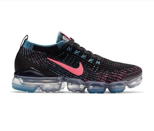 Tênis Nike Feminino Air Vapormax Flyknit 3 PRETO/ROSA HIPER/Azul CZ7988-001 tamanho 7.5 | eBay