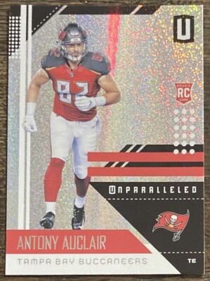 Anthony Auclair 2018 Unparalleled Rookie RC #188 Bucs Buccaneers