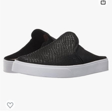 KAANAS Black Leather Sahara Slide Slip On-8