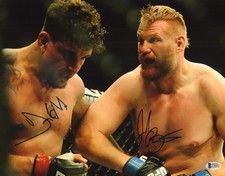 Josh Barnett & Frank Mir Signed 11x14 Photo BAS COA Pride FC UFC 164 Autograph 2