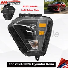 Left Driver Side LED Headlight For 24-25 Hyundai Kona, EV 92101-BE020 114-12121L