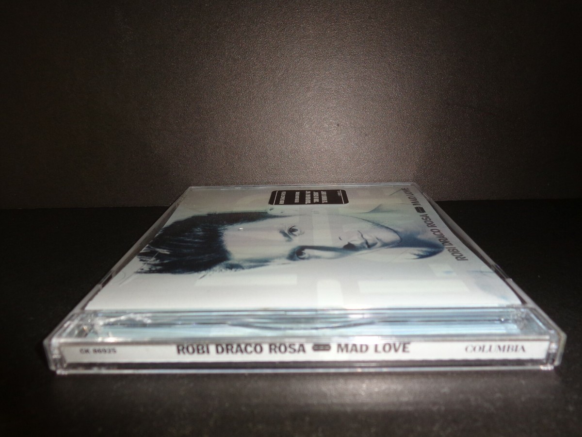 MAD LOVE by ROBI DRACO ROSA-Rare Collectible CD with Crash Push
