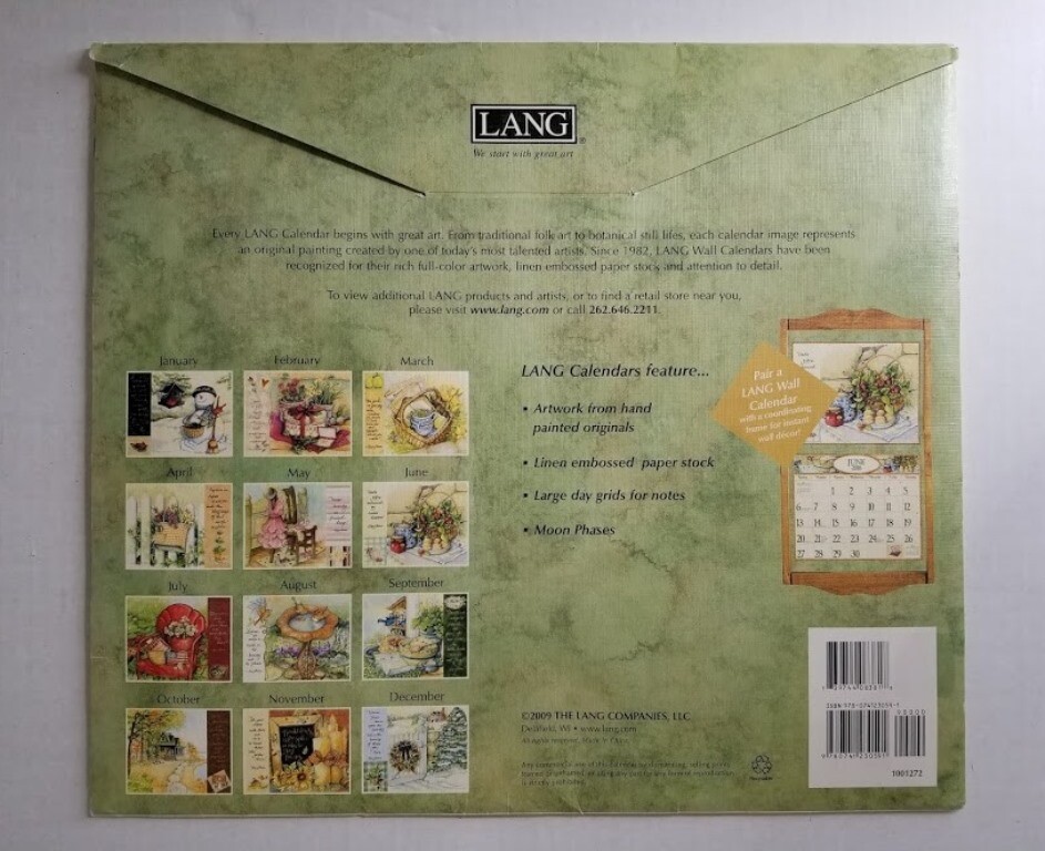 Among Friends 2010 Wall Calendar with Paintings by Shelly Reeves Smith