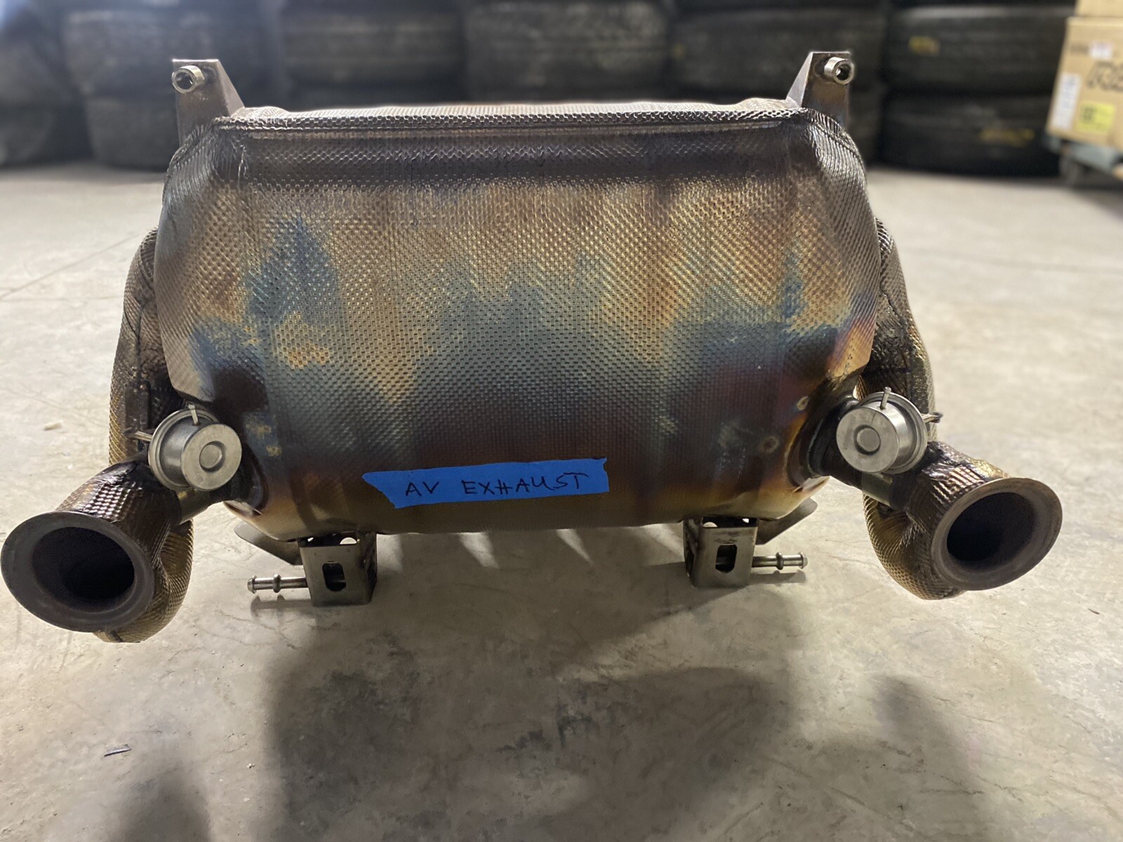 Lamborghini Aventador LP 750-4 Stock Muffler Exhaust