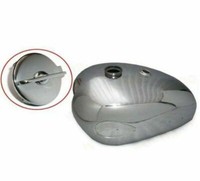 BSA Goldstar A7 A10 Super Rakete Chrom Benzintank Mit Scharniere FüR Kappe ECS