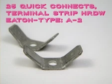 QUICK CONNECT TANDEM DUAL SPLITTER CONNECTOR, EATON STYLE A2, 25-PIECES 45°&45°