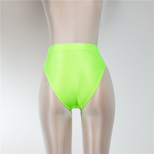 Damen Herren Silky Glänzend Seidenglanz Lack-optik Schlüpfer Unterhose ♮ - Bild 7 von 21