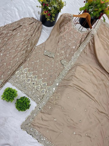 Pakistani Dress Salwar Kameez Ready To Wear Suits Indian Wedding Party Bollywood - Picture 6 of 6