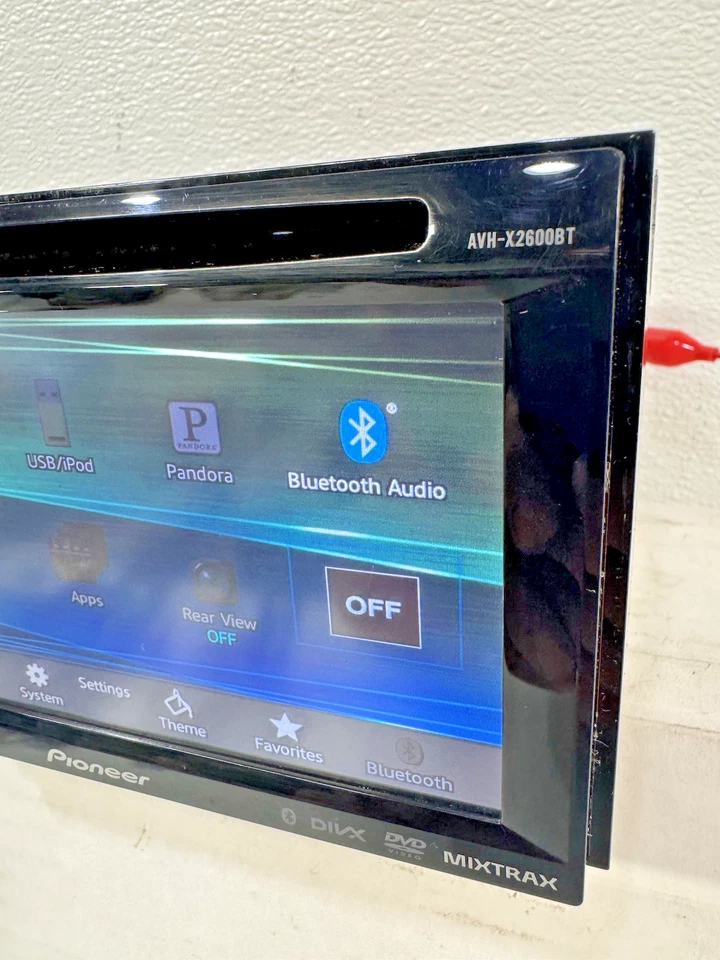 Pioneer AVH-X2600BT DVD CD player BT 6.1" display Touchscreen MixTrax MirrorLink - Image 3 of 4