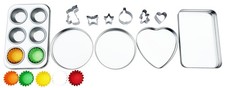 Super Deluxe Pan Set compatible with Easy Bake Ultimate Oven  Cupcake Liners...