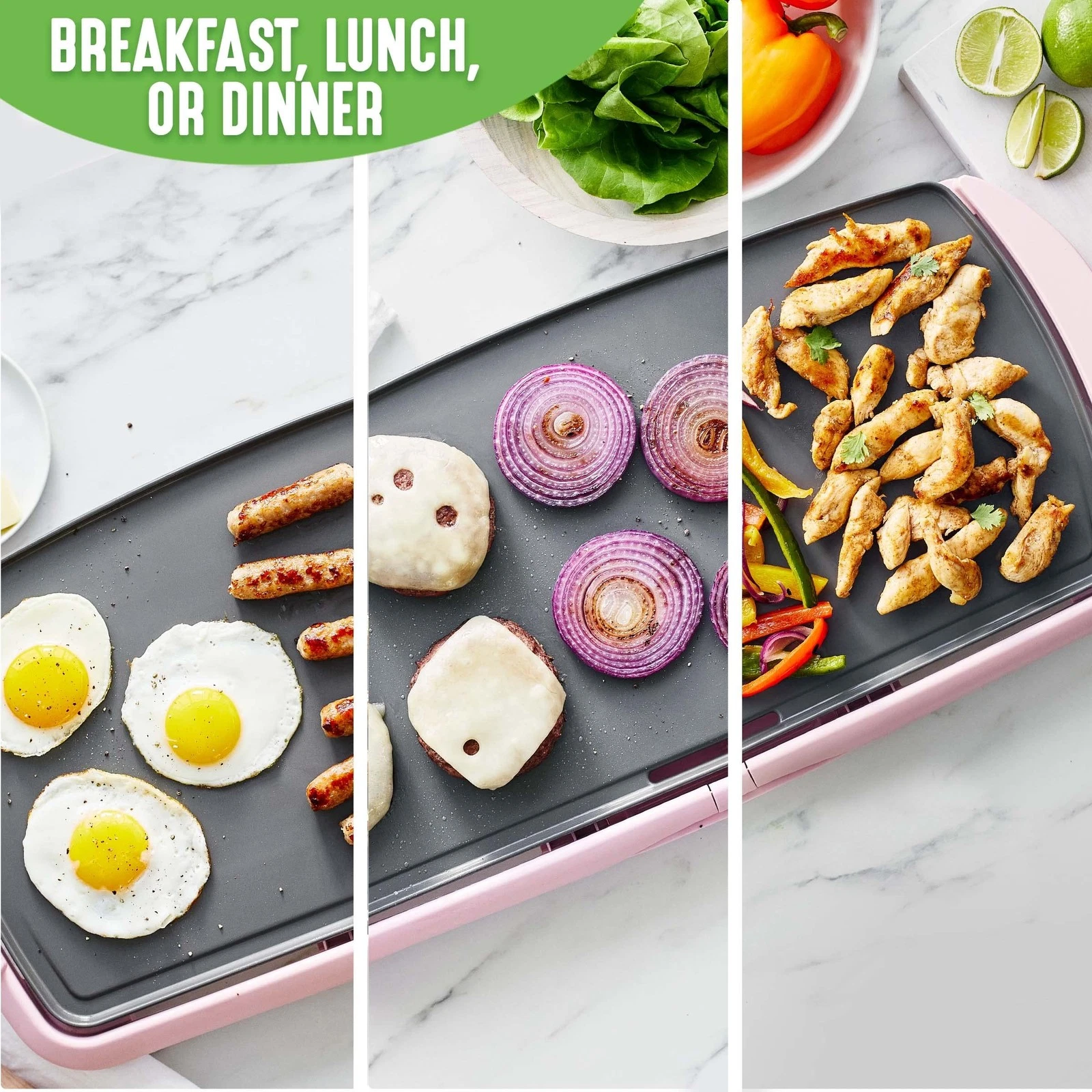GreenLife Electric Griddle - Thumbnail 5