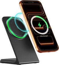 MagSafe Charger Stand for iPhone, Magnetic Wireless Charging Onyx Black