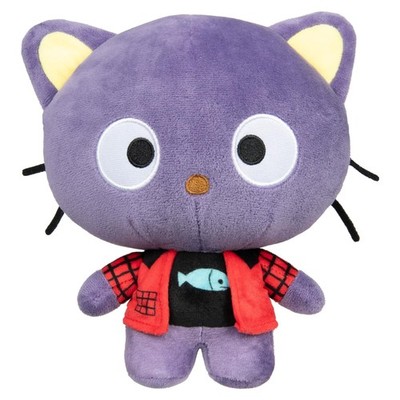 Jazwares Hello Kitty and Friends Series 2, Chococat 8-inch Punks Plush - Offi...