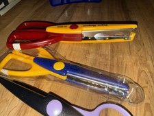 Crafting Scissors Set Of 3 Various Brands Scrapbooking Paper Edgers