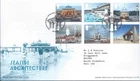 GB QEII 2014 Seaside Architecture First Day Cover Tallents House Postmark