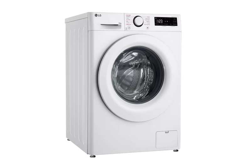 Lavatrice 10 Kg LG Risparmio Energetico AI Classe A -10% Vapore Inverter Bianco, fotografia 6 di 17