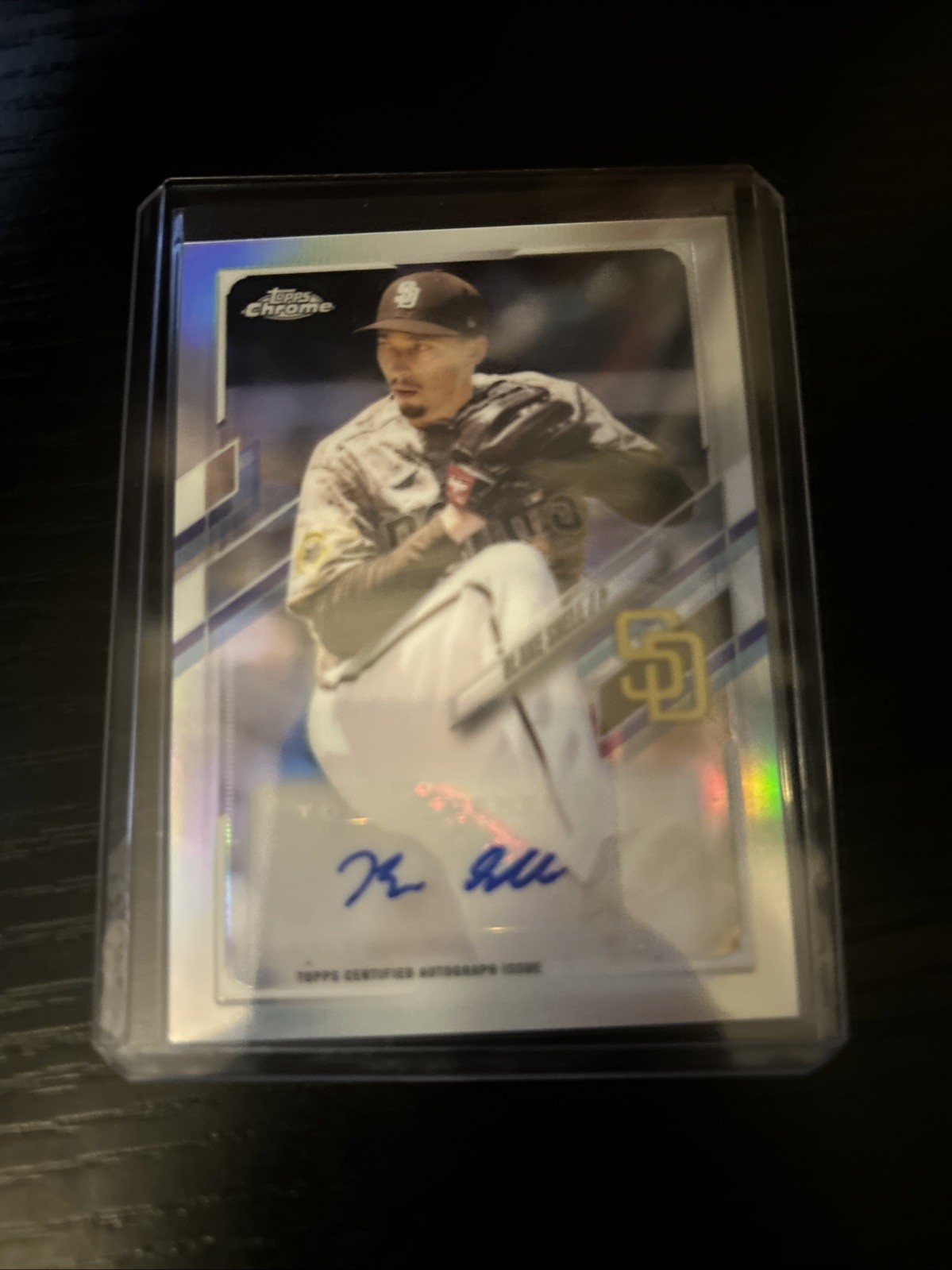 🔥2021 Blake Snell Auto Topps Chrome CUSA-BS🔥