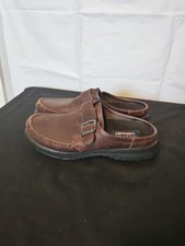 Dexter USA Walk Mocs Brown Soft Leather Shoes Women's Size 8 M