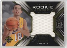 2004-05 Ultimate Collection Rookie Jerseys /275 Sasha Vujacic #URJ-SV 05fy