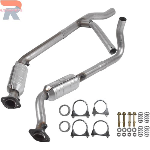 For 04-05 Ram 1500 3.7L 4.7L Left Right Cat Converter 645438 645854 EPA Kit