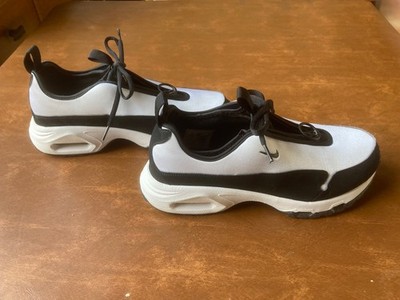 NIKE COMME DES GARÇONS AIR MAX SUNDER SNEAKERS  MENS 8 1/2  BLACK& WHITE EX COND