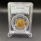 1912 $10 Indian Head PCGS MS62 - 19699943 Beautiful Rare Coin.
