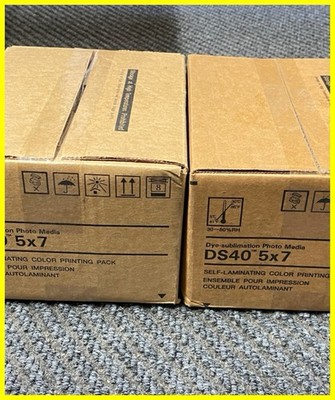 Lot of 2 Boxes - DNP DS40 5 x 7