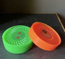 Vintage Ritepoint Plastic Coasters Lot (7) Ha...