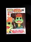 Dig Em' Frog Funko Pop! 25 Honey Smacks Sugar Cereal AD Icons box dmg Protector