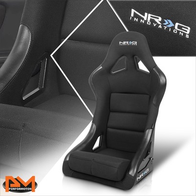 NRG INNOVATION FRP-330 Small Size Fixed Back Racing Bucket Seat w/Side Bracket