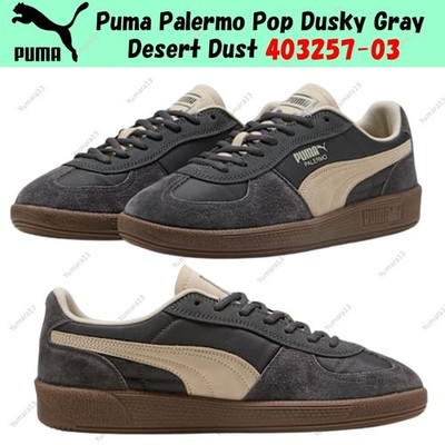 Puma Palermo Pop Dusky Gray Desert Dust 403257-03 Herren Gr.