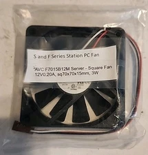AVC Cooling Fan F7015B12M 70x70x15 mm 12V 0.2A 3W - Free Shipping 